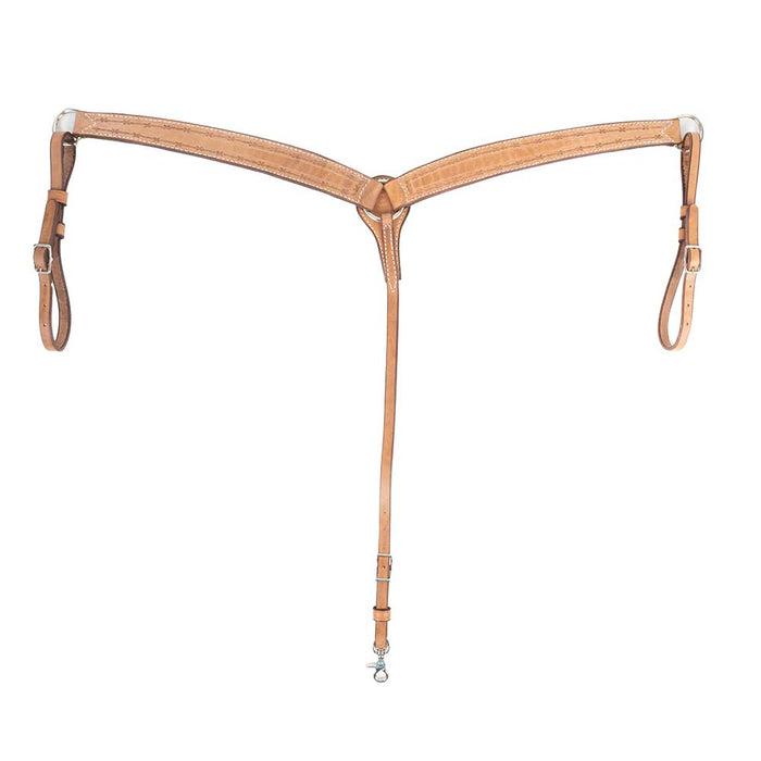 Teskey's 1-3/4" Barb Wire Breast Collar Tack - Breast Collars Teskey's Natural