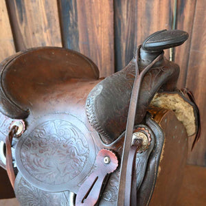 VINTAGE EDDLEMAN BROTHERS SADDLE _CA971 Collectibles Teskeys