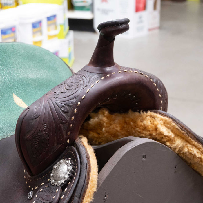 13.5" USED COWBOY CLASSIC BARREL SADDLE