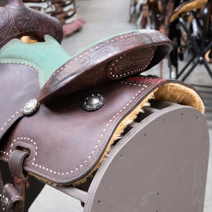13.5" USED COWBOY CLASSIC BARREL SADDLE
