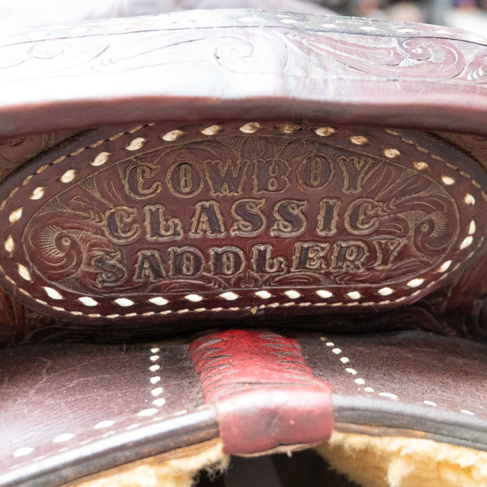 13.5" USED COWBOY CLASSIC BARREL SADDLE