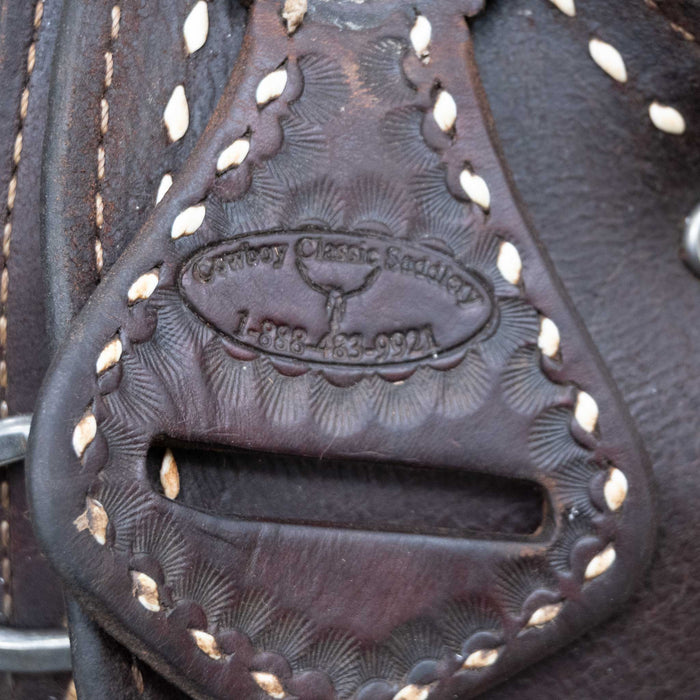 13.5" USED COWBOY CLASSIC BARREL SADDLE