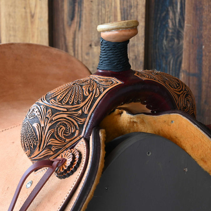 14.5" PATRICK SMITH TEAM ROPING SADDLE