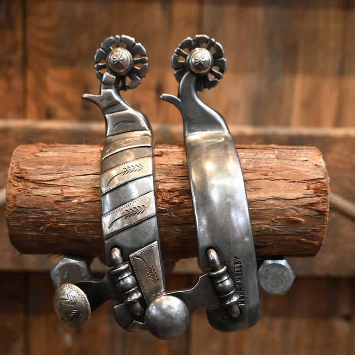 Kerry Kelley Silver Mounted 4pt. Spurs