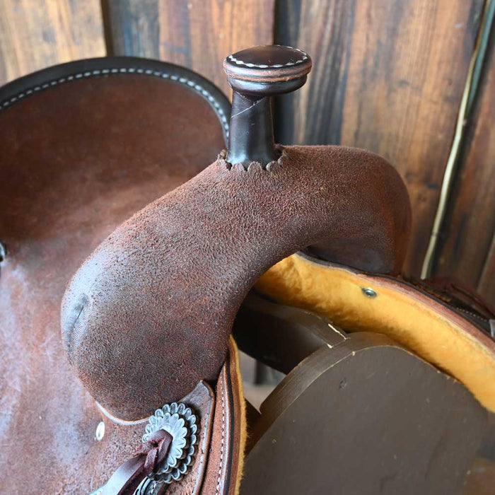 12" JEFF SMITH JUNIOR BUSTER WELCH RANCH CUTTER SADDLE Saddles - New Jeff Smith