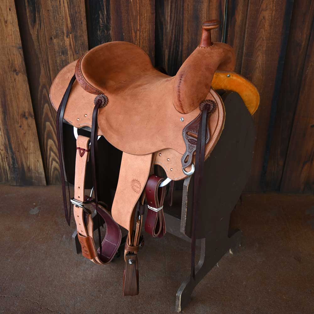 16" JEFF SMITH BUSTER WELCH RANCH CUTTER SADDLE Saddles - New Jeff Smith
