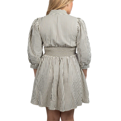 Striped Midi Dress WOMEN - Clothing - Dresses Entro