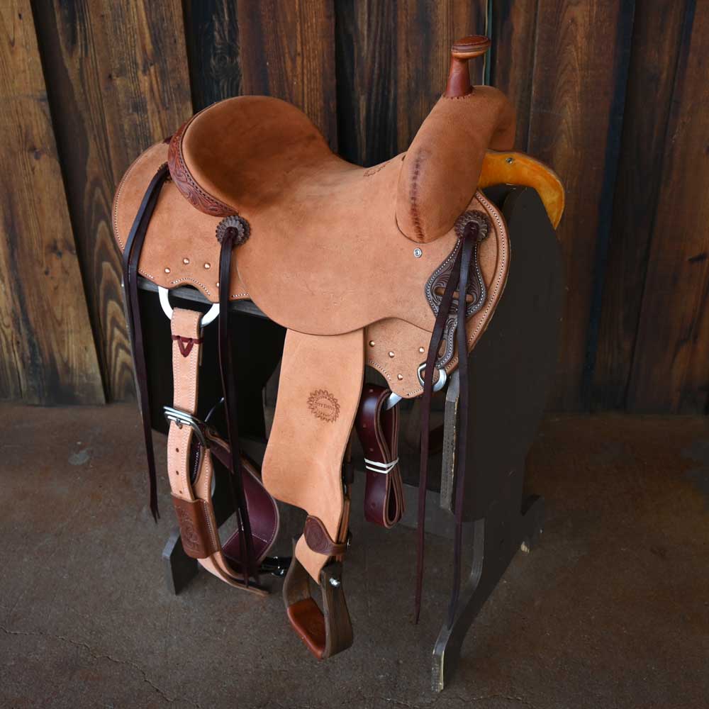 15" JEFF SMITH BUSTER WELCH RANCH CUTTER SADDLE Saddles - New Jeff Smith