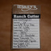16" TESKEY'S RANCH CUTTER SADDLE Saddles - New Teskey's Saddlery