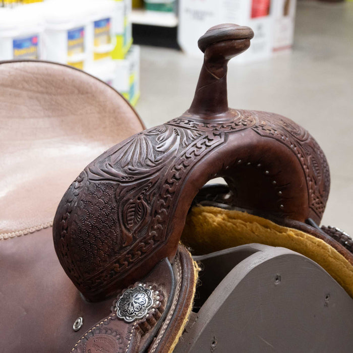 15" USED LOREDO BARREL SADDLE