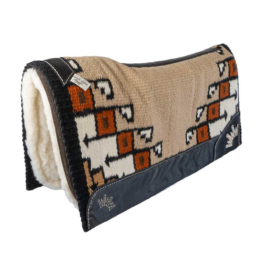 Best Ever Best in Show Pad - Beige/Brown New Pueblo Tack - Saddle Pads Best Ever   