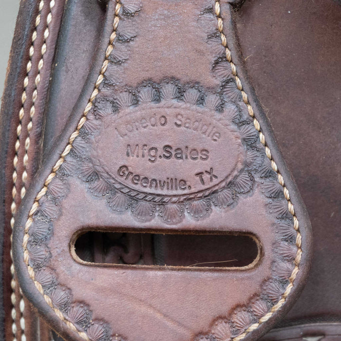 15" USED LOREDO BARREL SADDLE
