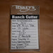 15.5" TESKEY'S RANCH CUTTER SADDLE Saddles - New Teskey's Saddlery