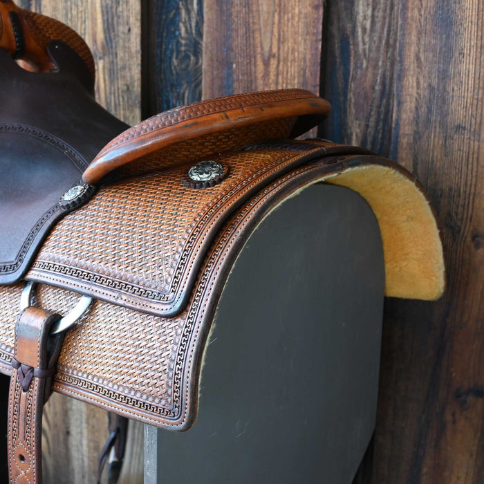 15.5" USED MARTIN PERFORMACNE SADDLE Saddles - Used Martin Saddlery