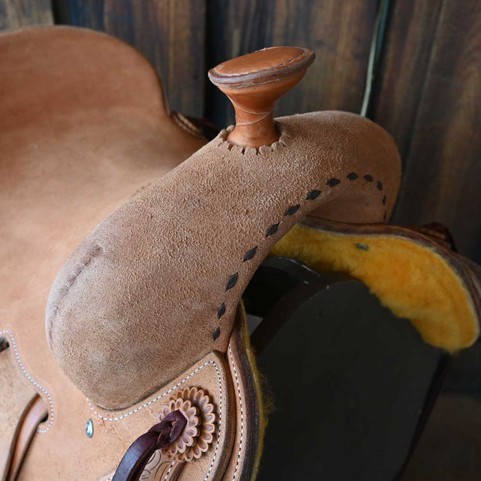 15.5" JEFF SMITH BUSTER WELCH COWBOY SADDLE Saddles - New Jeff Smith