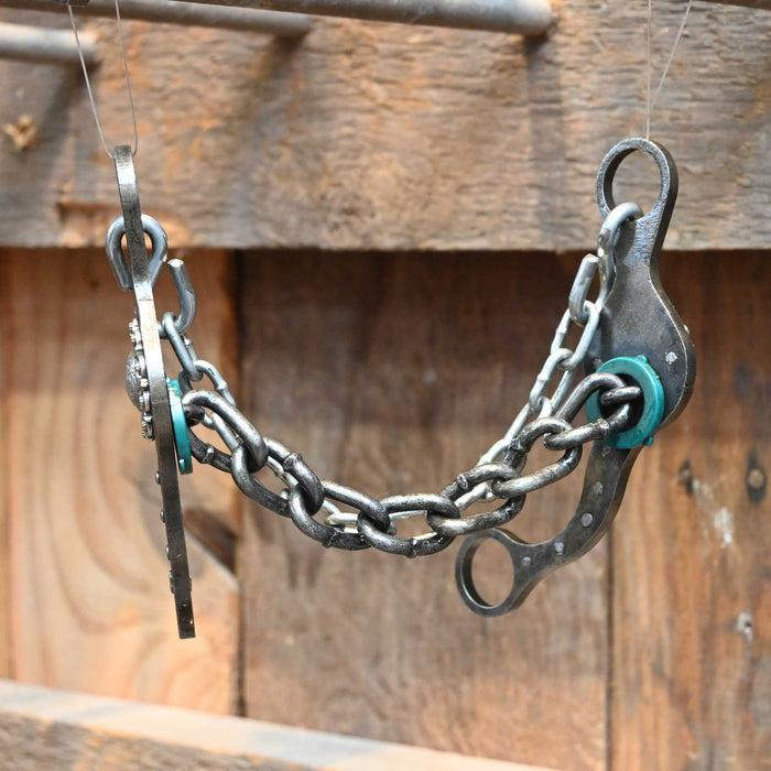 Paul Petska Chain Bit w/Classic Silver Conchos