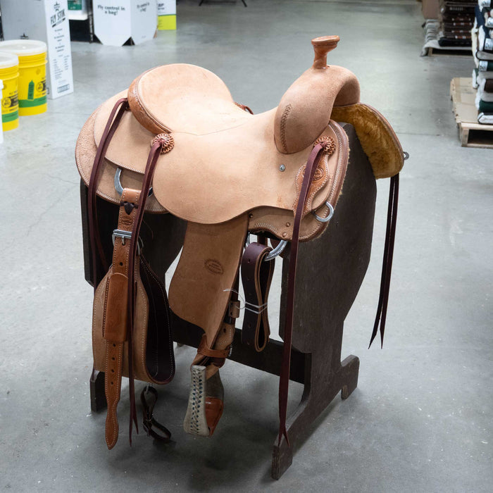 15.5" TESKEY'S RANCH VERSATILITY SADDLE Saddles - New Teskey's Saddlery
