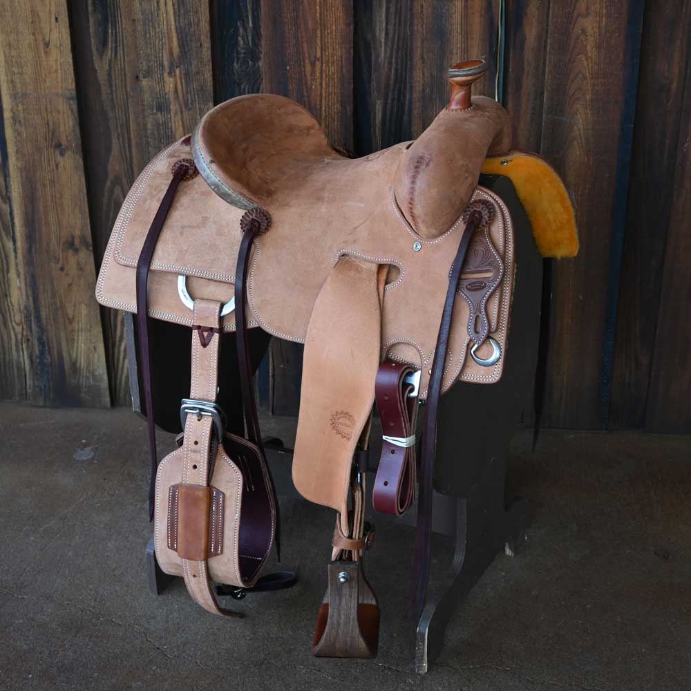 15" JEFF SMITH COWBOY SADDLE Saddles - New Jeff Smith