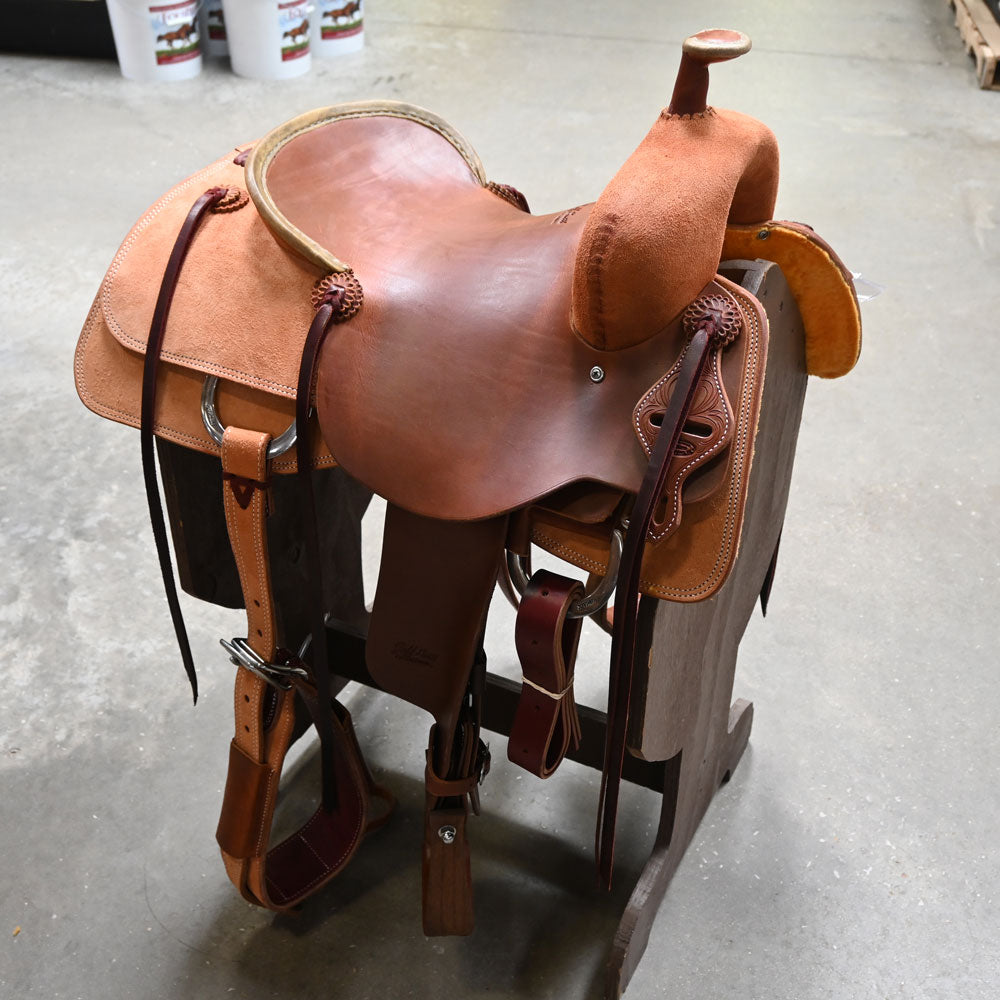 15.5" JEFF SMITH RANCH CUTTER SADDLE