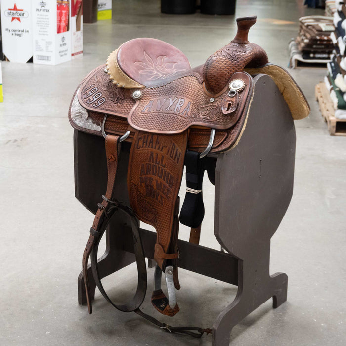 14" USED DOUBLE J ALL AROUND SADDLE