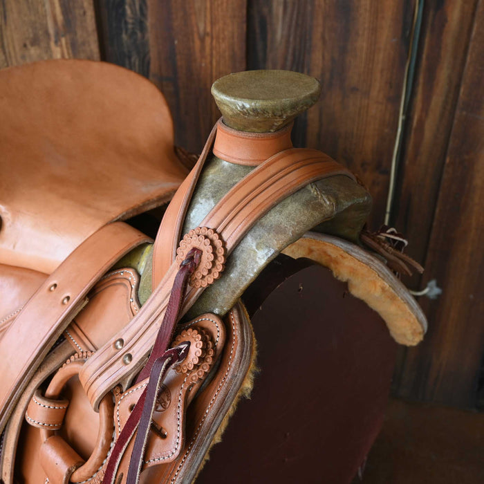 15.5" TESKE'S VAQUERO RANCH SADDLE
