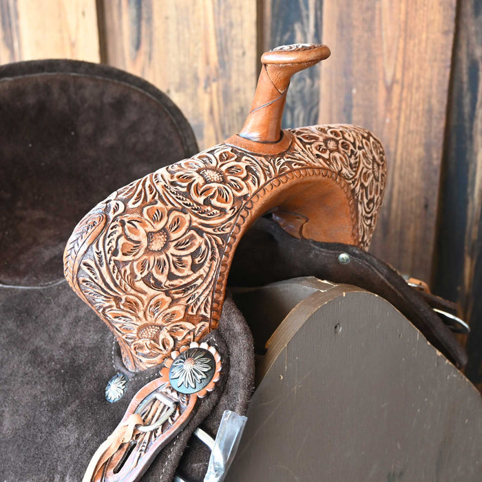13" SEVEN LIGHTWEIGHT (WOOD TREE) BARREL SADDLE