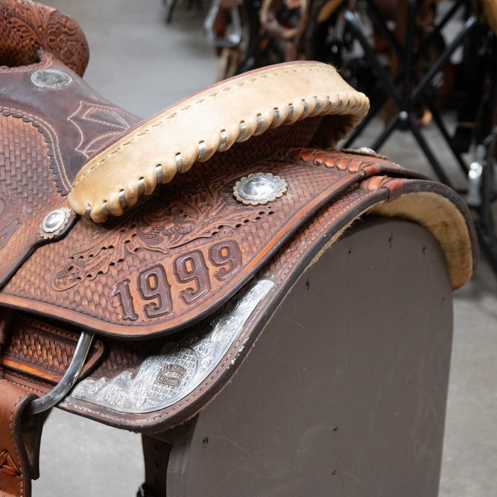 14" USED DOUBLE J ALL AROUND SADDLE