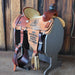 15" USED SLONE SADDLES SILVER SERIES TEAM ROPING SADDLE Saddles - Used Slone Saddles