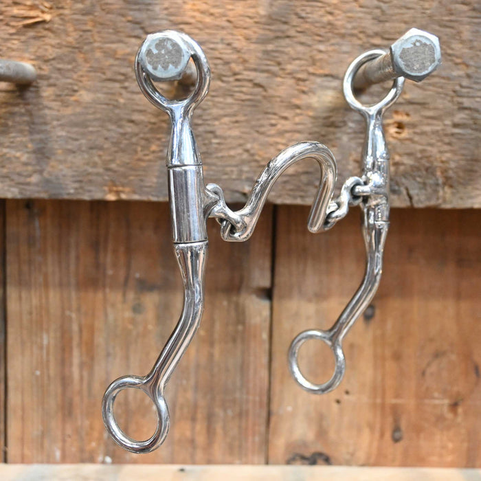 Josh Ownbey 7 1/2" Short Heavy Ported Chain Bit Tack - Bits Josh Ownbey
