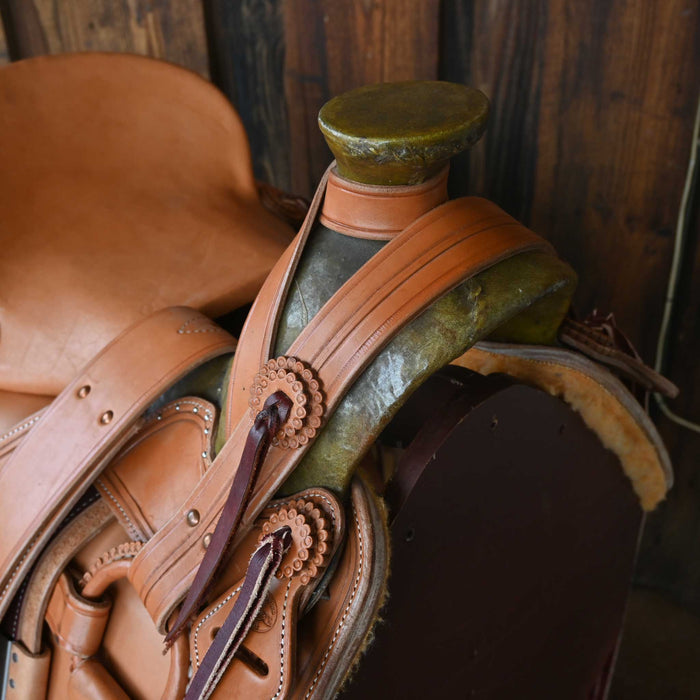 16" TESKEY'S VAQUERO RANCH SADDLE
