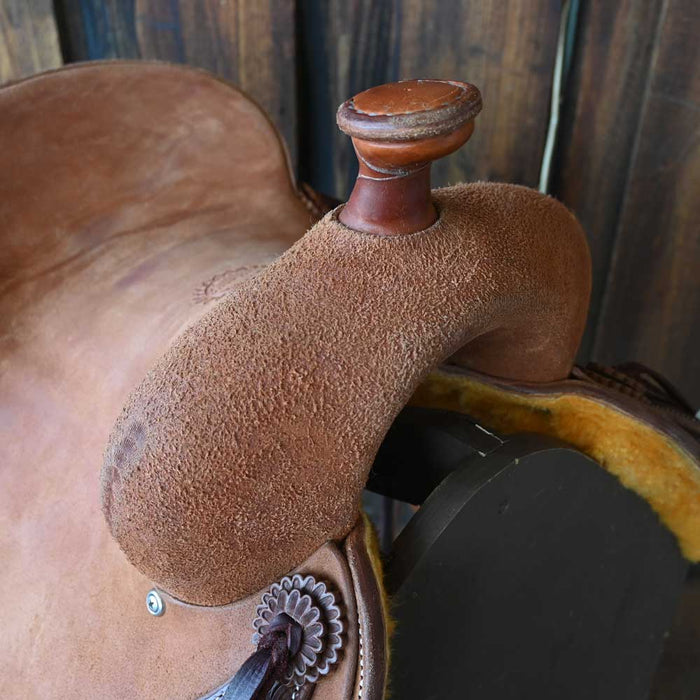 13" JEFF SMITH JUNIOR COW HORSE SADDLE Saddles - New Jeff Smith