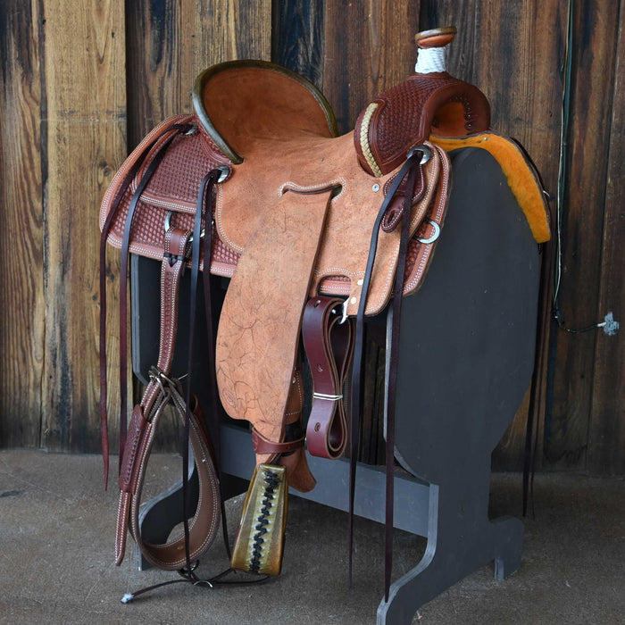 15.5" TESKEY'S RANCH ASSOCIATION SADDLE