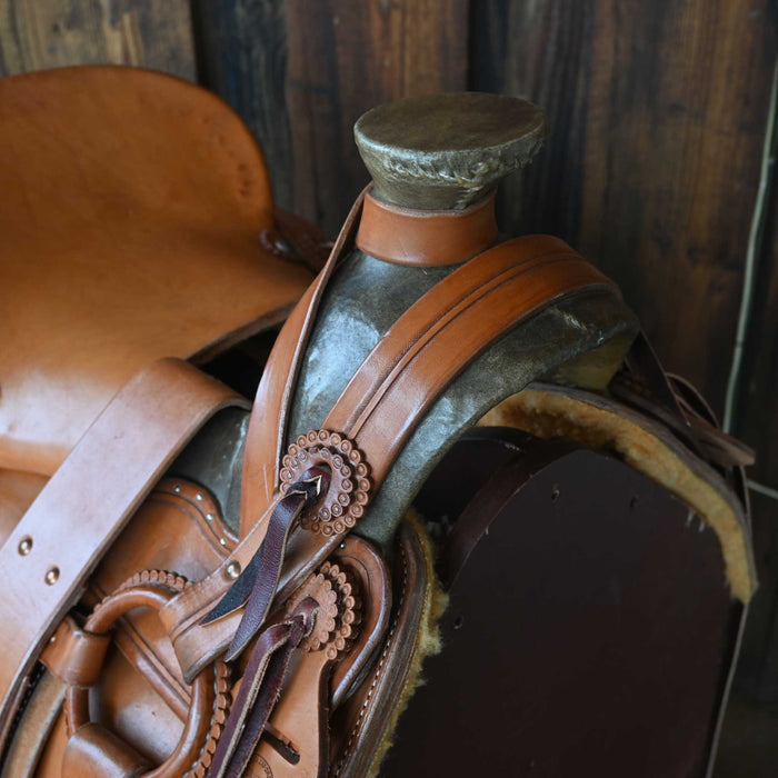 15.5" TESKEY'S VAQUERO RANCH SADDLE