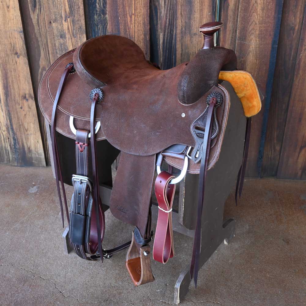 16" JEFF SMITH COWBOY SADDLE Saddles - New Jeff Smith