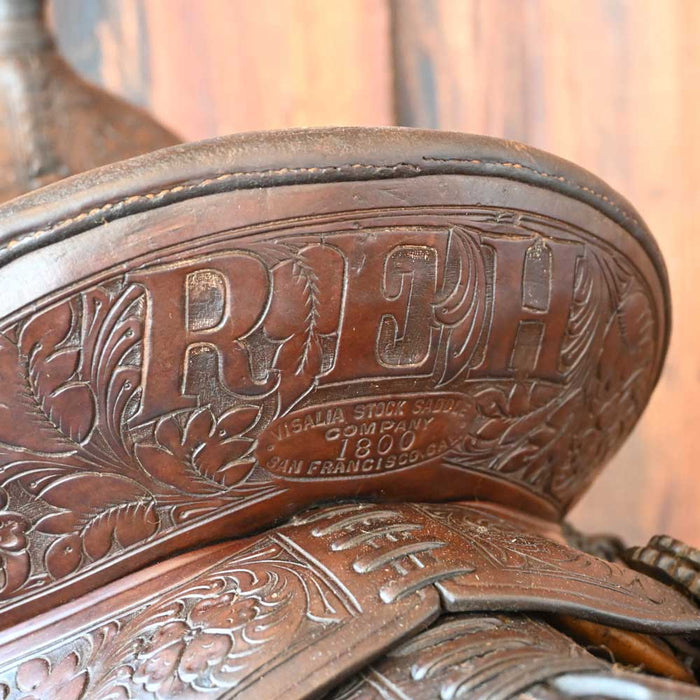 1800's Visalia Vintage Stock Saddle Collectibles Teskey's