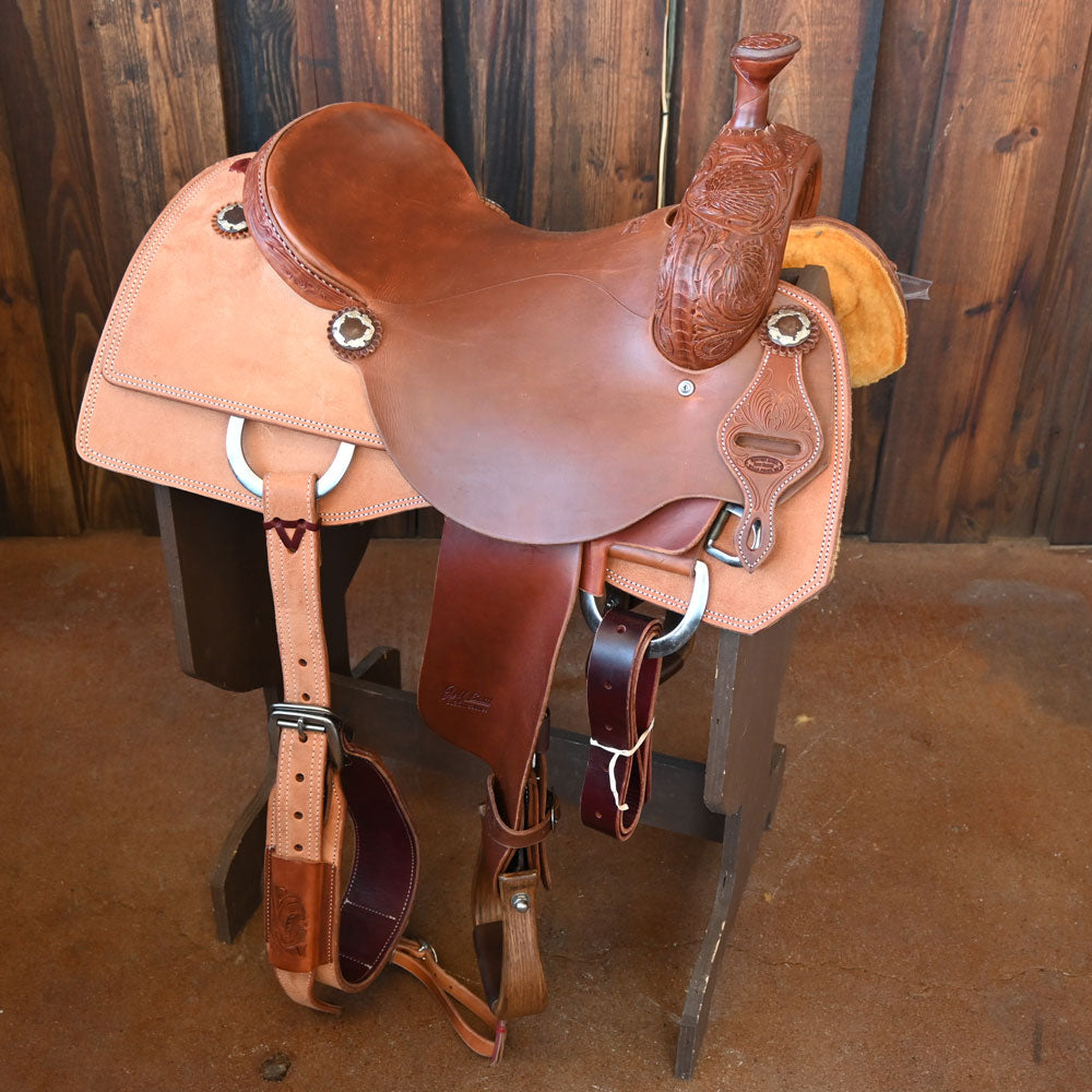 15.5" JEFF SMITH RANCH CUTTER SADDLE