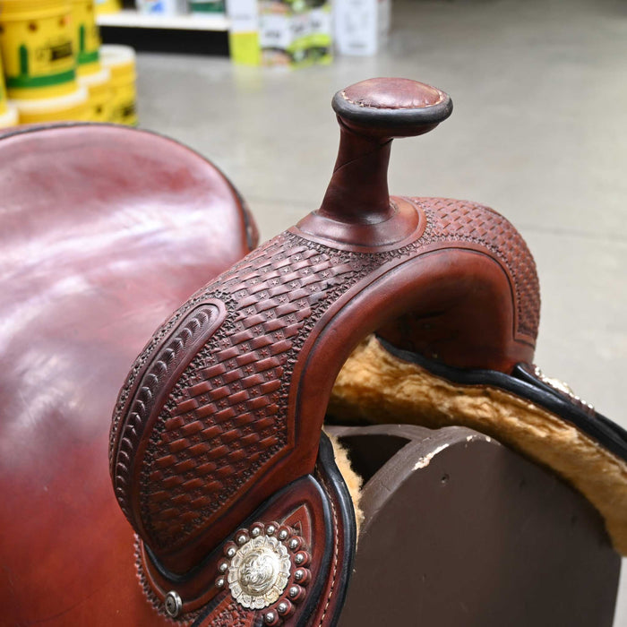 16" USED ALLEN RANCH RANCH CUTTER SADDLE