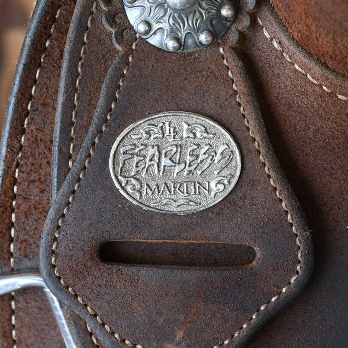 14.5" USED MARTIN FEARLESS BARREL SADDLE Saddles - Used Martin Saddlery
