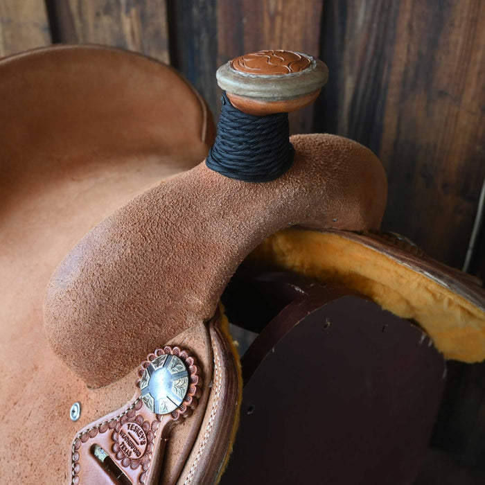 14" TESKEY'S TEAM ROPING SADDLE Saddles - New Teskey's Saddlery