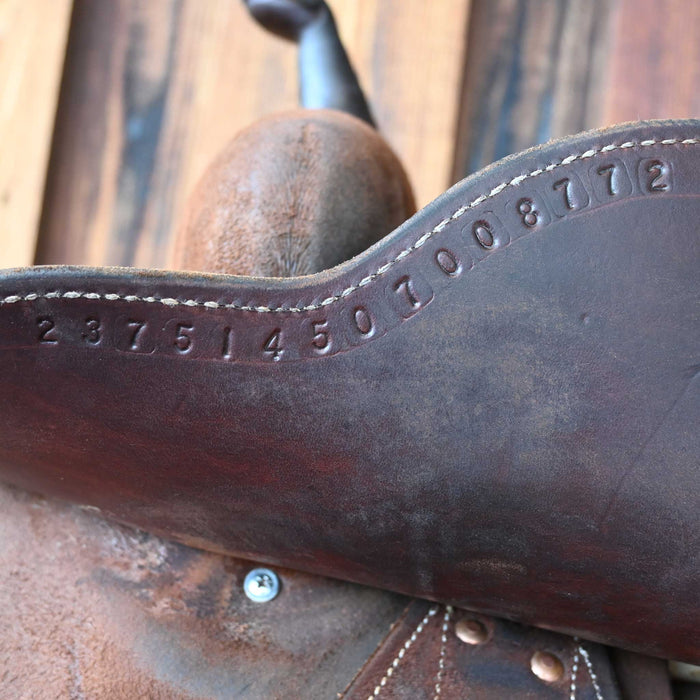 14.5" USED MARTIN FEARLESS BARREL SADDLE Saddles - Used Martin Saddlery