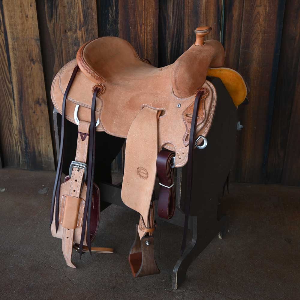 16" JEFF SMITH COWBOY SADDLE Saddles - New Jeff Smith