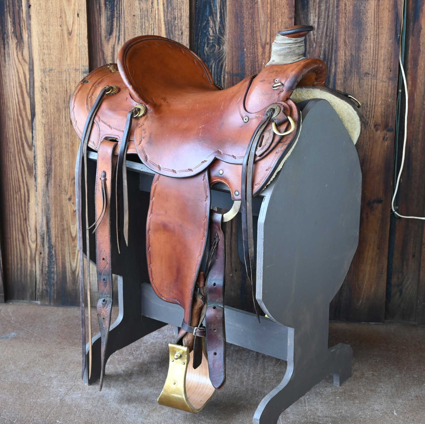 15.5" USED McCLINTOOK WADE SADDLE Saddles - Used McClintook