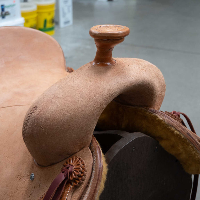 15.5" TESKEY'S RANCH VERSATILITY SADDLE Saddles - New Teskey's Saddlery