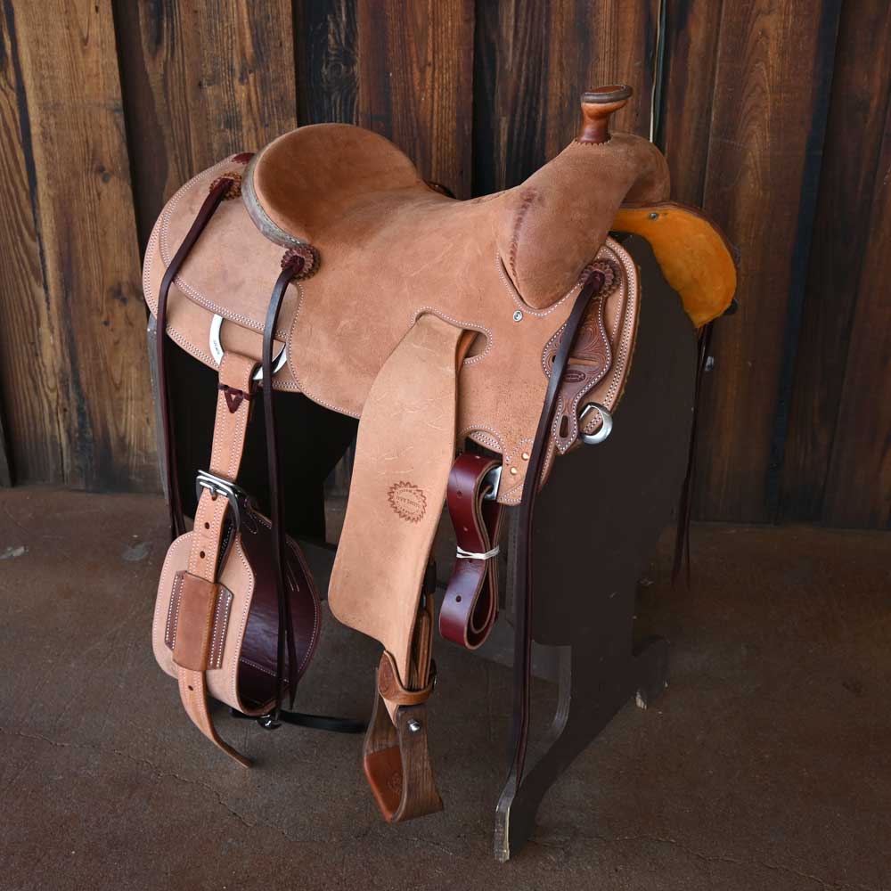 15.5" JEFF SMITH COWBOY SADDLE Saddles - New Jeff Smith