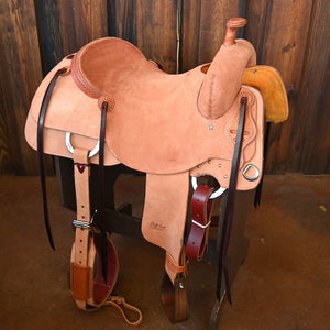 16.5" JEFF SMITH RANCH CUTTER SADDLE Saddles Jeff Smith