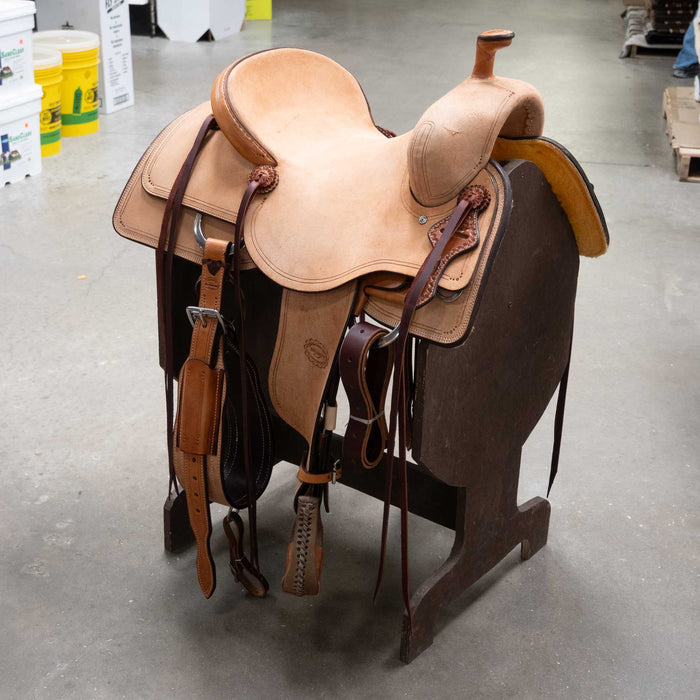 15.5" TESKEY'S RANCH VERSATILITY SADDLE Saddles - New Teskey's Saddlery