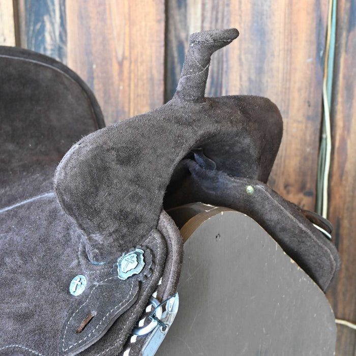 15" SEVEN LIGHTWEIGHT (WOOD TREE) BARREL SADDLE Saddles - New Seven Saddle