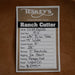 15.5" TESKEY'S RANCH CUTTER SADDLE Saddles - New Teskey's Saddlery
