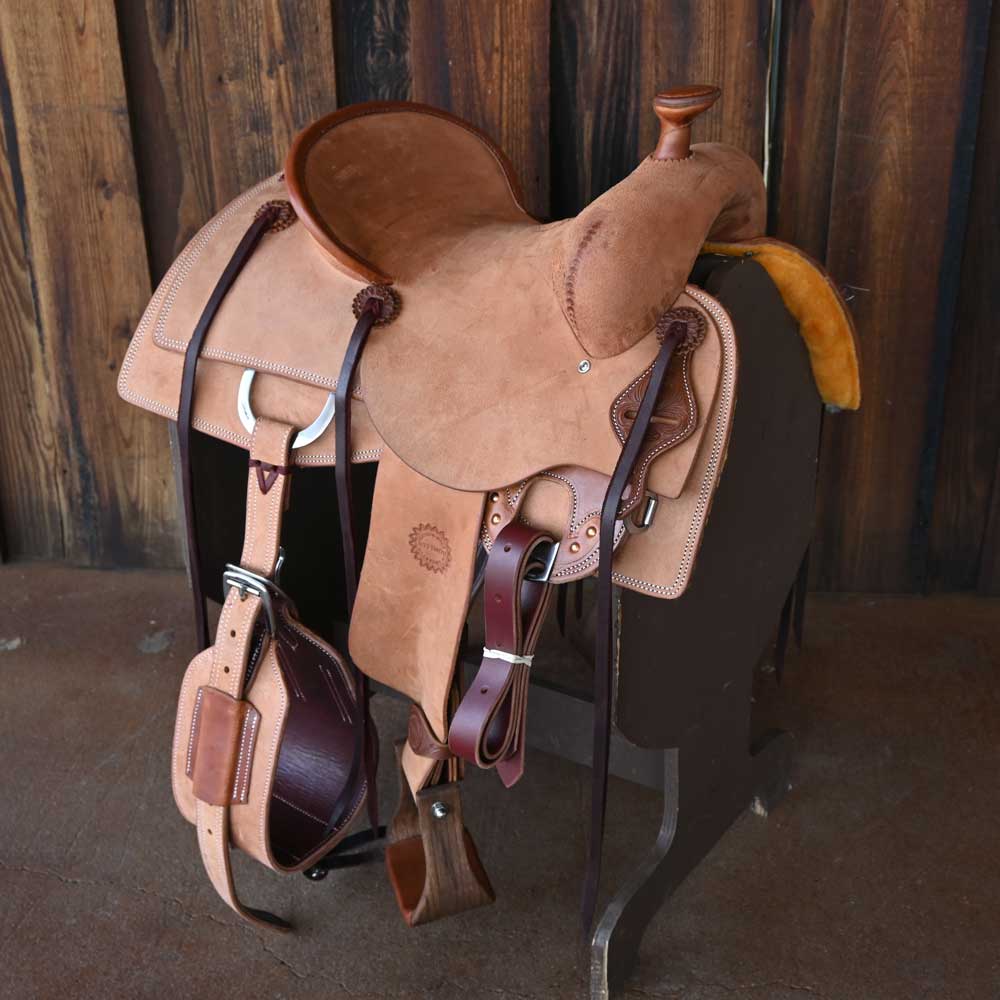 14.5" JEFF SMITH COWBOY SADDLE Saddles - New Jeff Smith