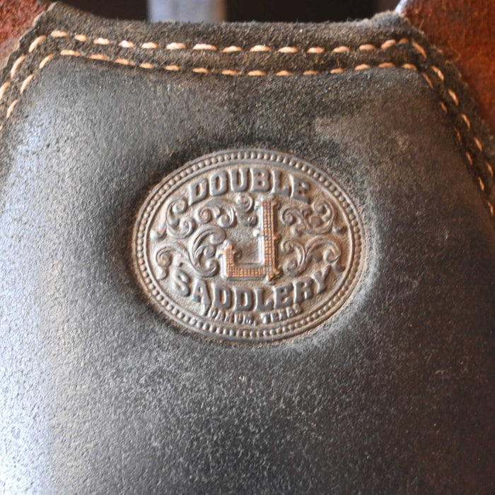 13" USED DOUBLE J PRO BARREL SADDLE
